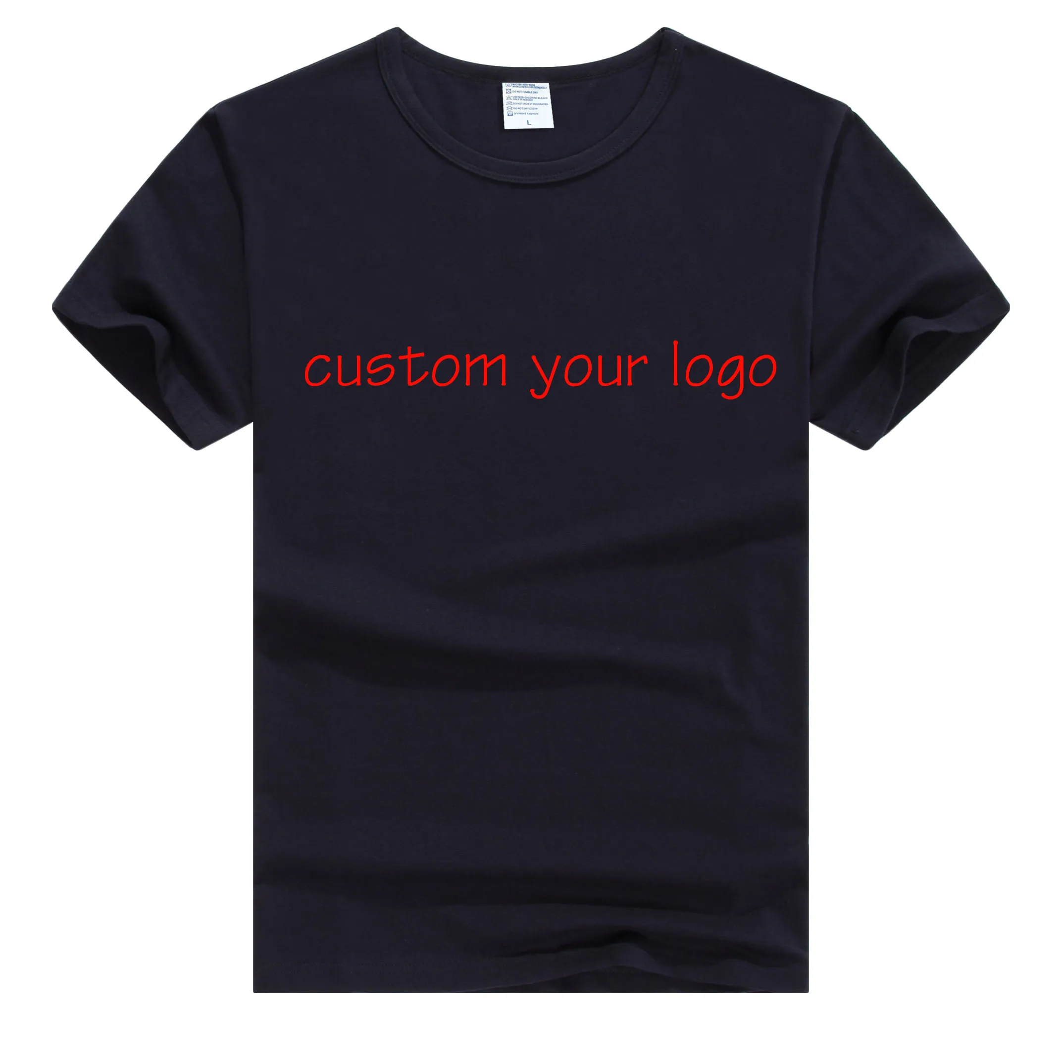 
Hot selling men printing custom logo t shirt 