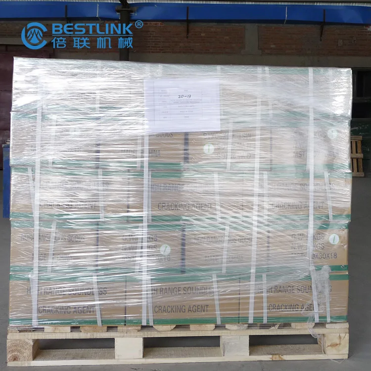 Безопасная Бесшумная невзрывная камнедробилка растрескивающийся химический порошок