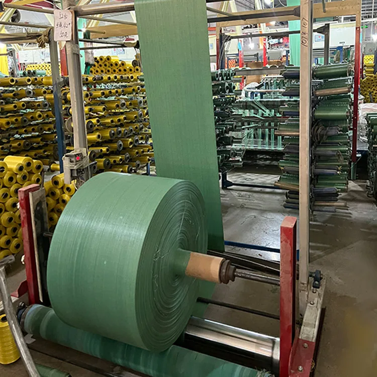High Quality Pp raw material PP woven fabric roll for making plastic pp woven bags