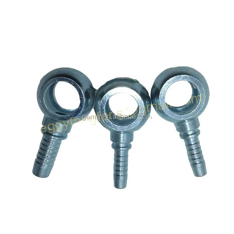 ODM Factory Carbon Steel Hose Fittings Low Price Adapters Couplings for Hydraulic System Pipes