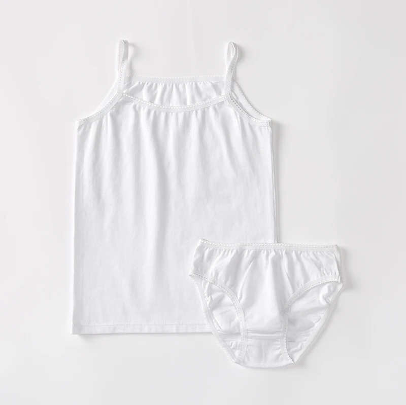 Hot Sale Summer 95% Cotton Girls Underwear Kids Children Panties Baby Briefs Breathable Underwear 2PCS/Sets Wholesale