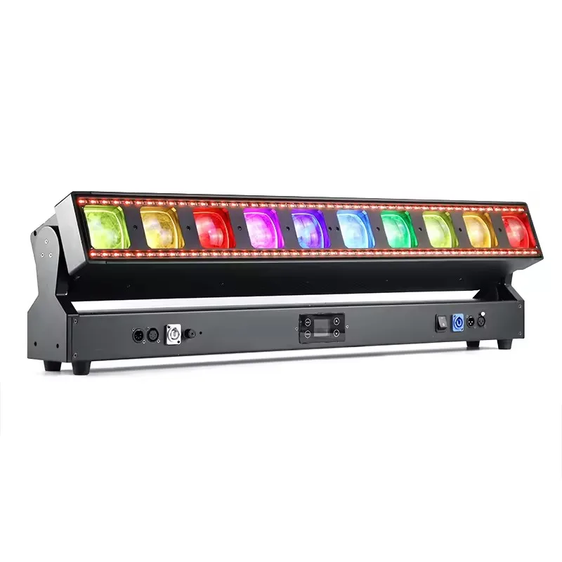 10x60w led pixel bar Hight brightness zoom 10x60w rgbw 4in1 LED Pixel Control Strobe bar moving head with RGB 3in1 effect light