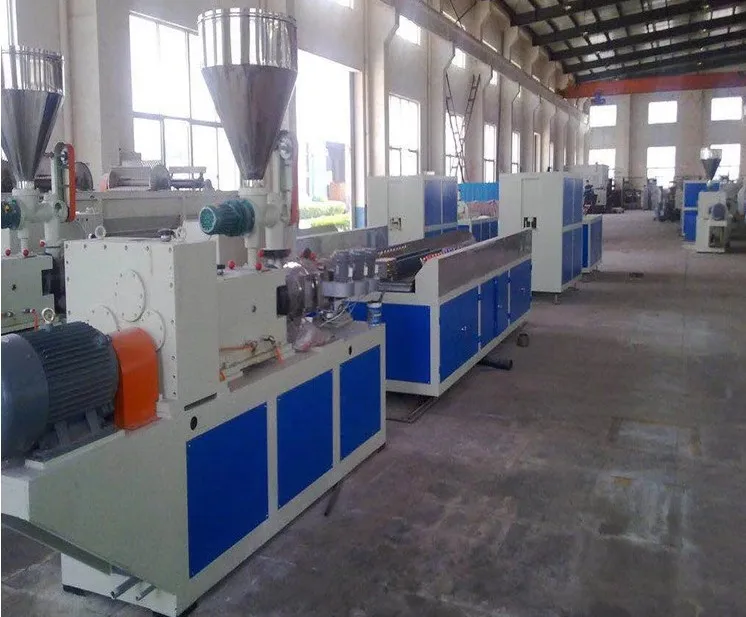 Wpc Profile Extruding Machine for Plastic Door Panels Extruder