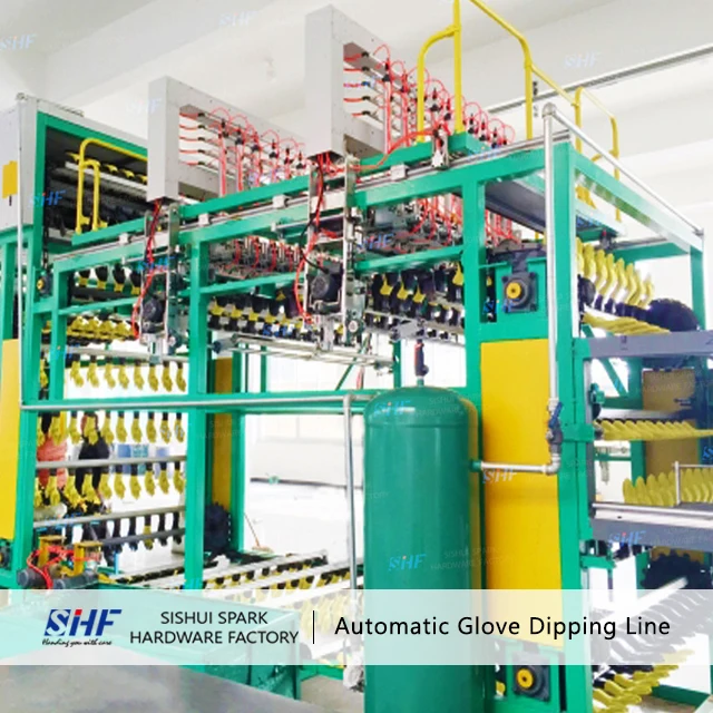 
NBR/NR Wrinkle glove dipping production line/Nitrile glove machine 