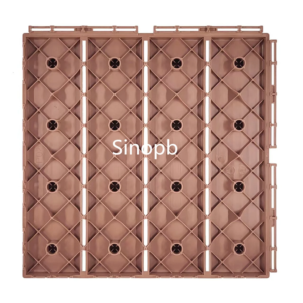 Parquet WPC flooring durable interlock deck boards for yard