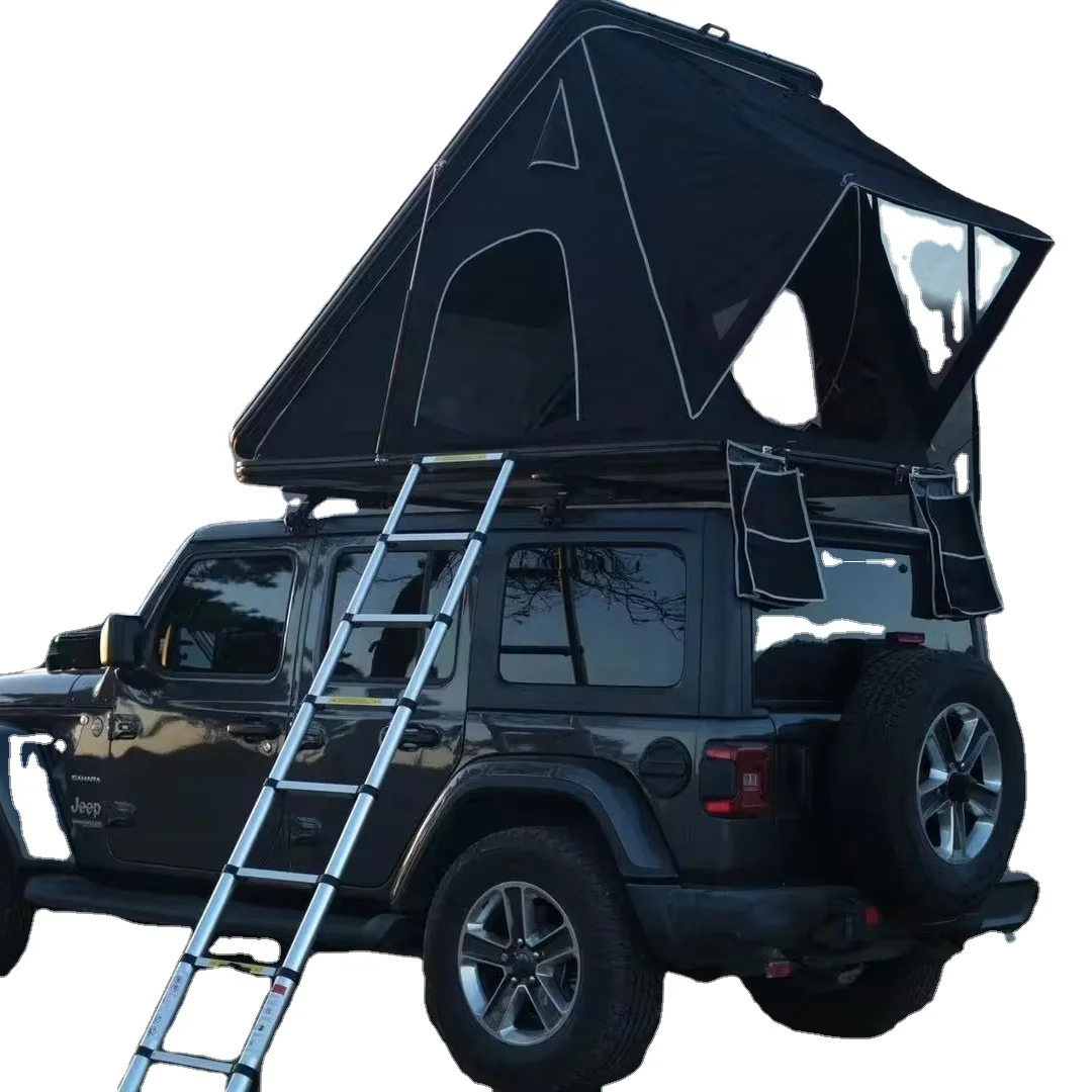 2-Person Aluminum Honeycomb Car Roof Tent for Camping 45MM Non-Deformable Sponge Pad Included