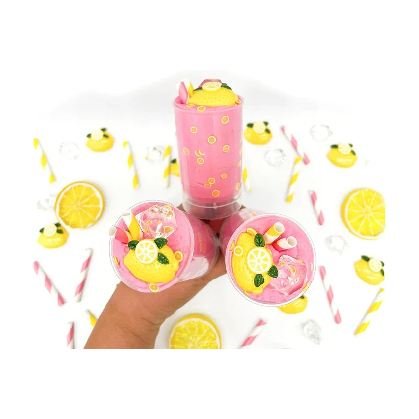 Perfect Kraft Lemonade Dough Push Pops Sensory Jars Interesting Dough Making Toys Craft Kit for Kids