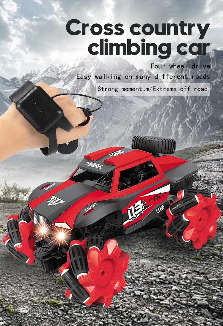 TS Stunt car watch remote control car toy radio control toys rc car transmitter and receiver toy for boys