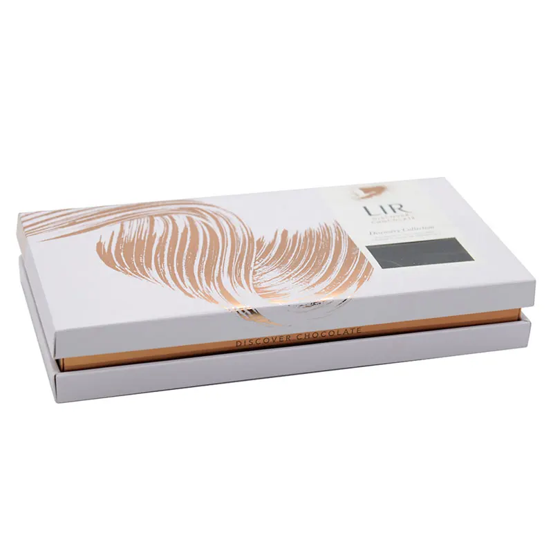 Индивидуальные коробки для упаковки шоколадных батончиков с логотипом упаковка печати конфет бумажная коробка шоколада разделителями