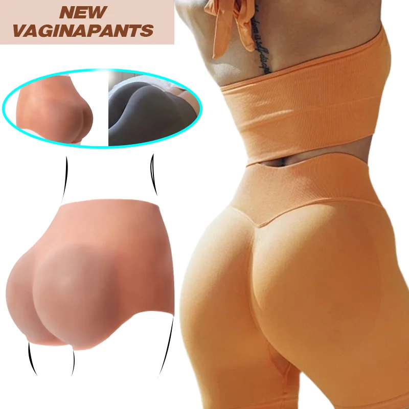 2024 Triangle Silicone Slimming Tummy Control Panties Big buttock pants Enhancement padded Hip Shaper Silicone Butt Panty