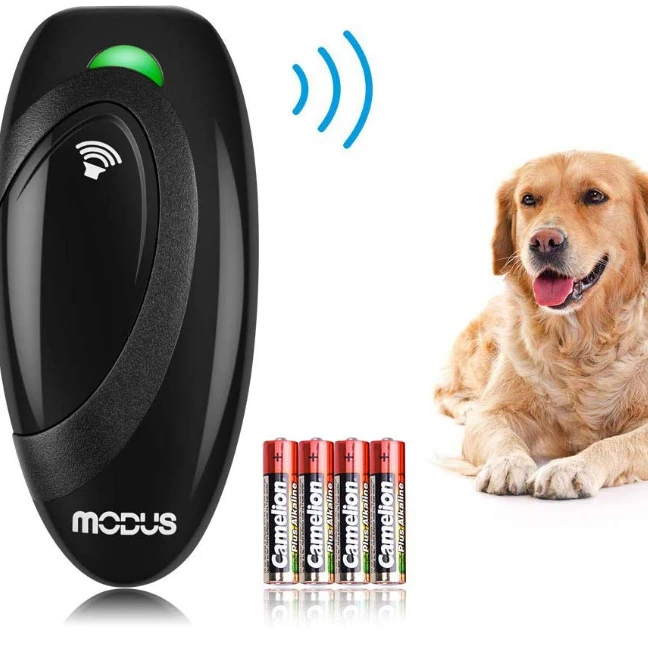 
Fashion Handheld Ultrasonic Bark Control And Training Device new ultrasonic Home Mini dog trainer simulator pet supplies 