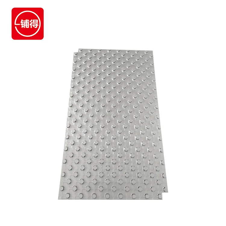 Physical Compression Safe Hydronic Underfloor Heating Board Electric Convection Heating Systems