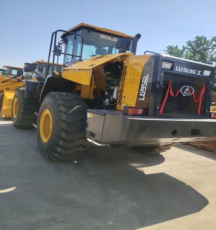 Second hand Lingong 956 loader Shandong Lingong brand 5-ton loader high-quality Panama