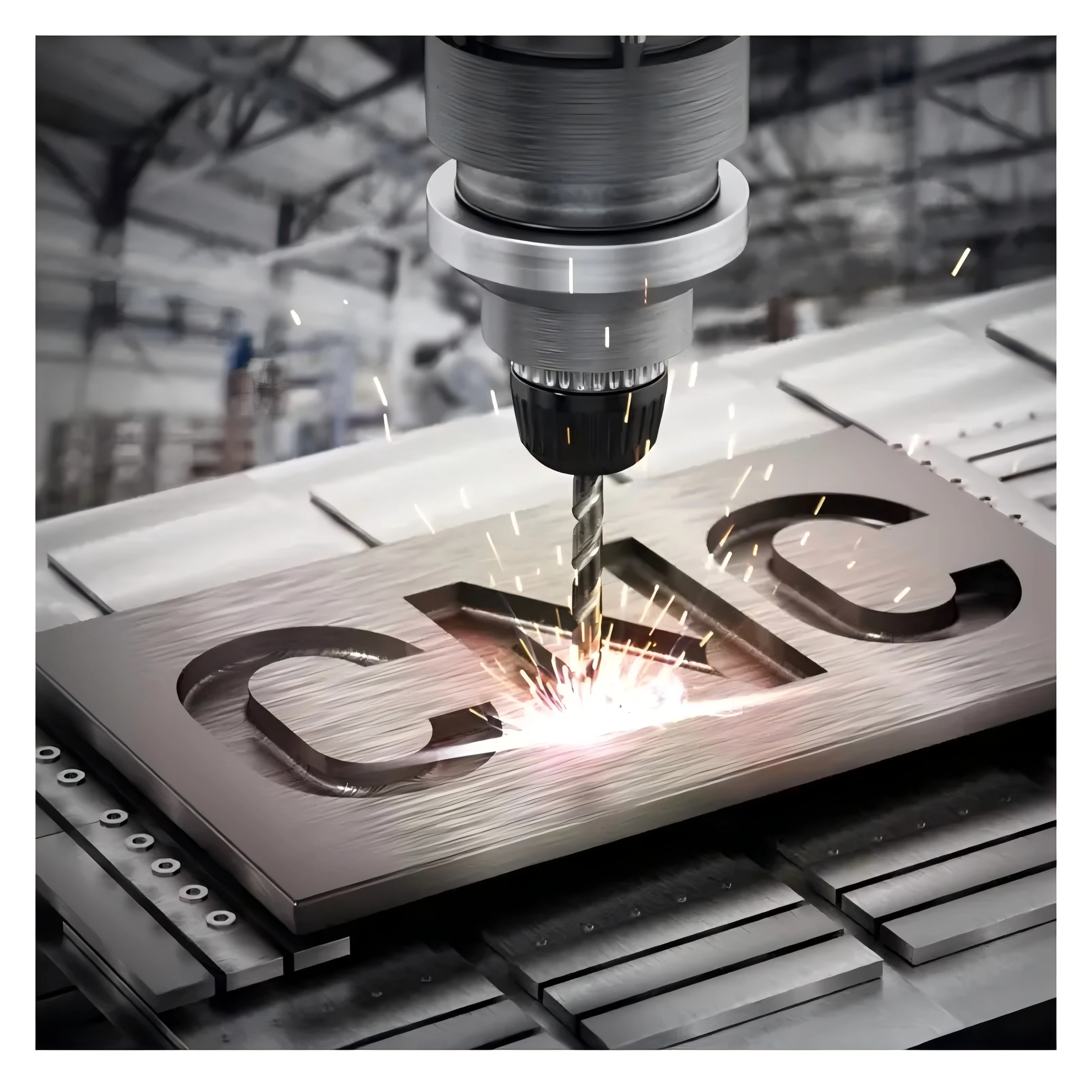 Custom CNC Precision Machining of Metal Anodizing Parts Aluminum Steel Brass Stainless Copper 3D Wire EDM of POM Material