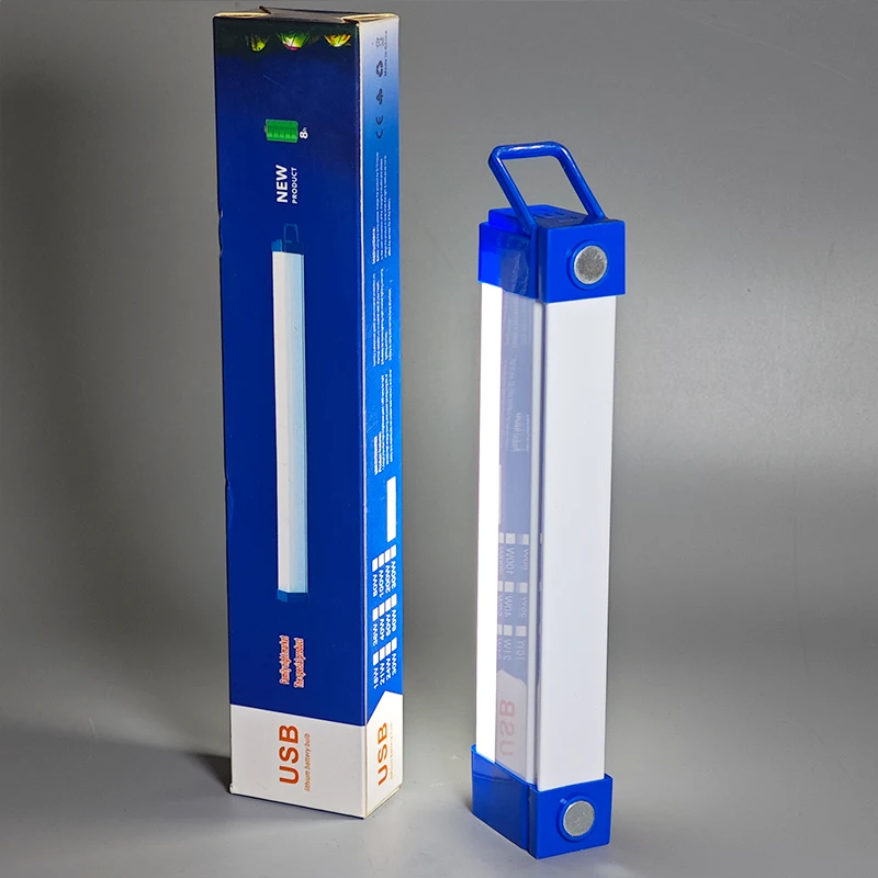 Custom Usb Charging Super Bright Cheap Modern Design Power Supply Multi Function Lithium Battery Emergency Light Tube