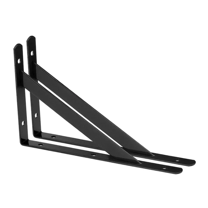 Custom Metal Wall Mount Stainless Steel Triangular Shelf Bracket Metal Triangle Bed Corner Connector Brace Angle Code Corner