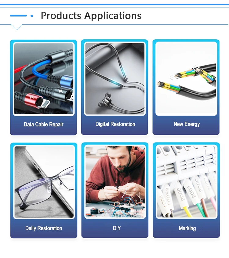 heat shrink tubing kit skid proof heat shrink tube for wire insulation