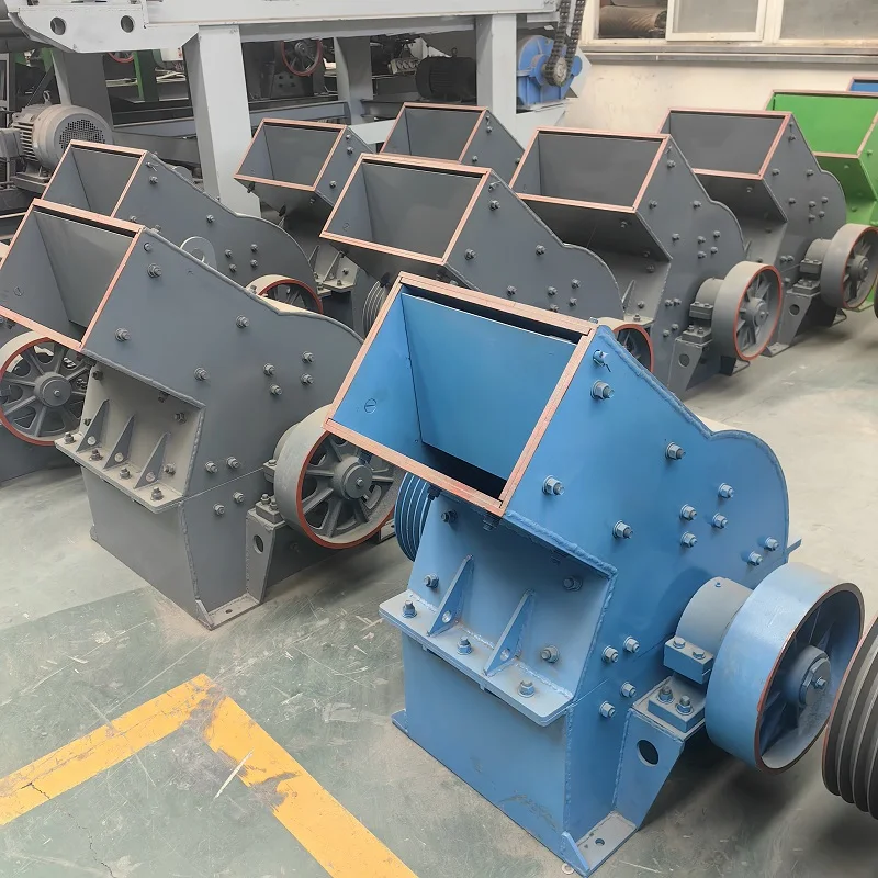 Building materials Stone sand making machine Concrete crusher Convenient mobile hammer crusher