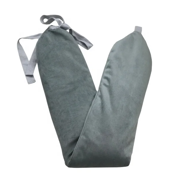 Soft fleece flax seed heat pad microwavable hot cold therapy herbal Lavender heat pack