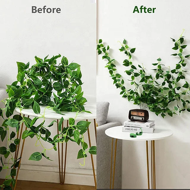 2022 New Garden Plastic Leaf Shape Plant Climbing Wall Support Clips