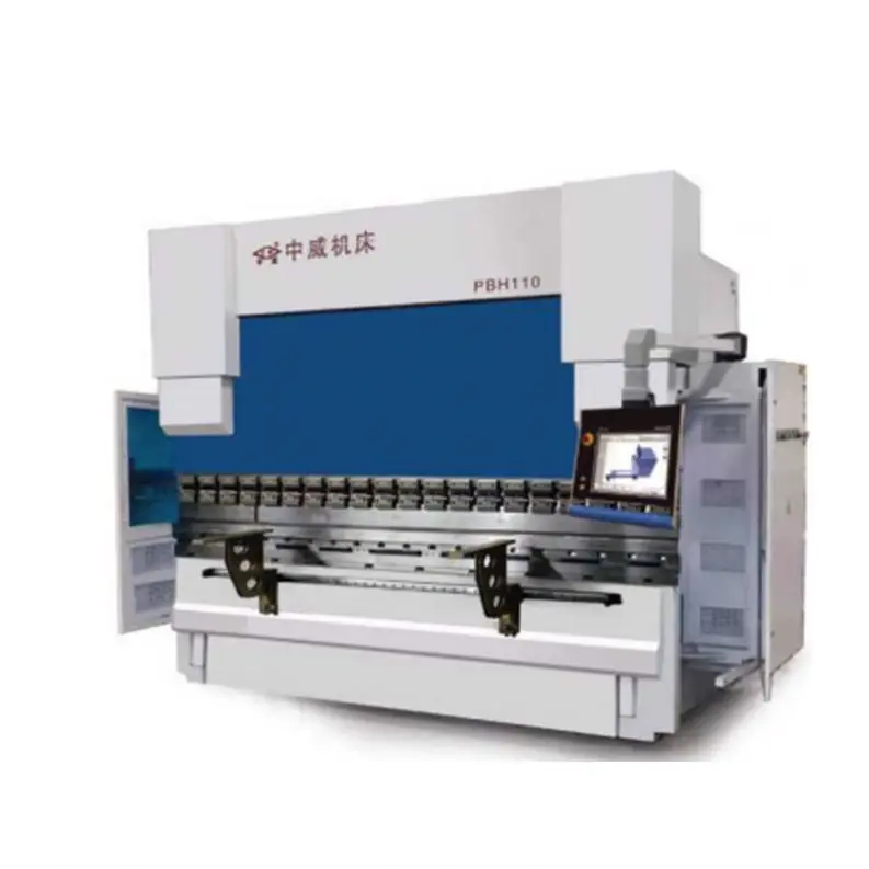 Zhongwei DA66T 175 ton * 4000 mm 4-Axis plate bending machine design Plegadoras