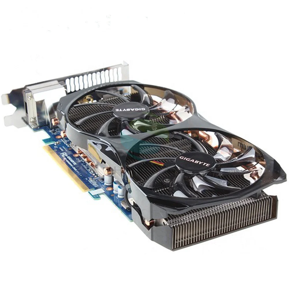  Для видеокарты GIGABYTE GTX660 2 Гб 192 бит GDDR5 графические карты для nVIDIA GTX 660 б/у