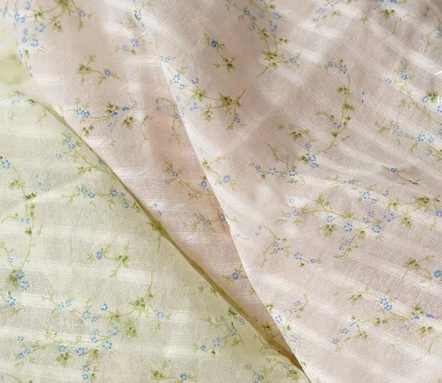 100% cotton woven printed and dobby fabrics manufactured in China of original pure cotton customized width and quality weight