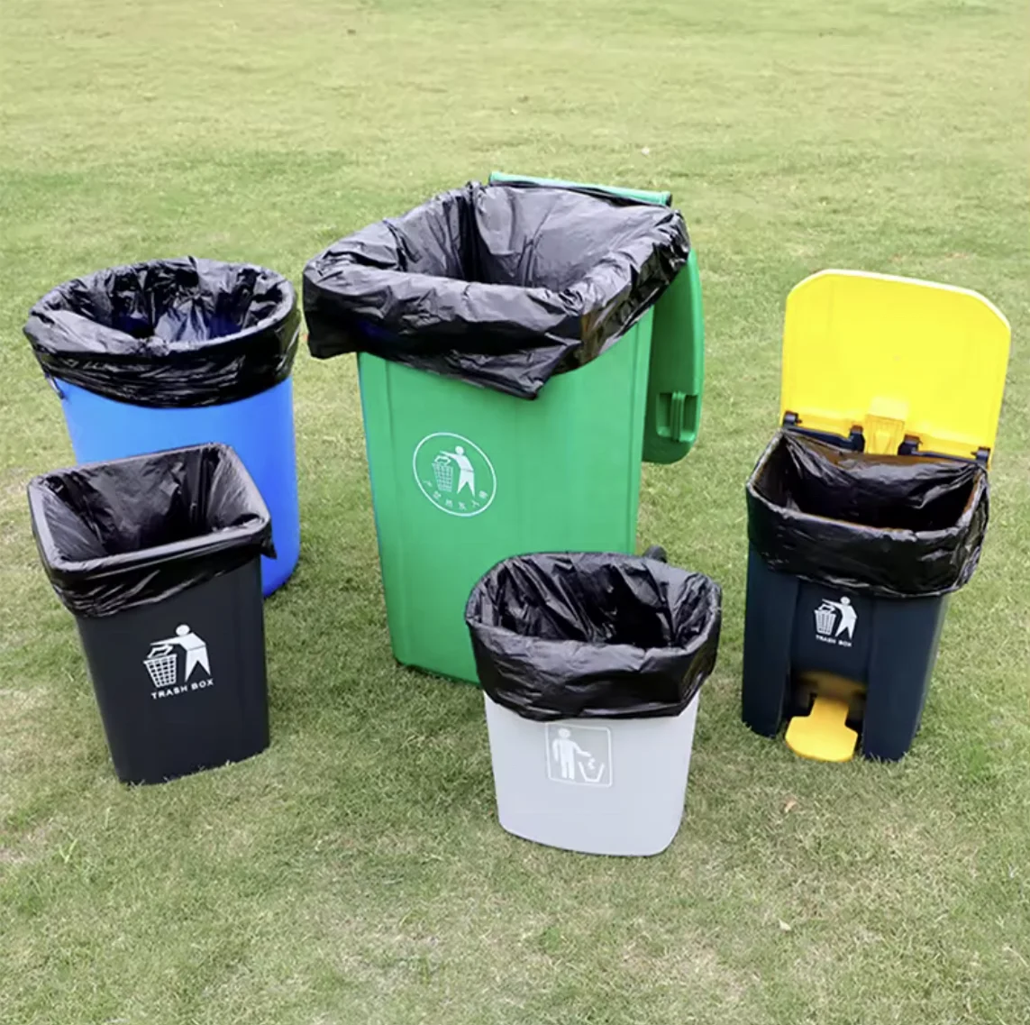 Heavy Duty Bin Liners Roll Garbage Bag Wholesale