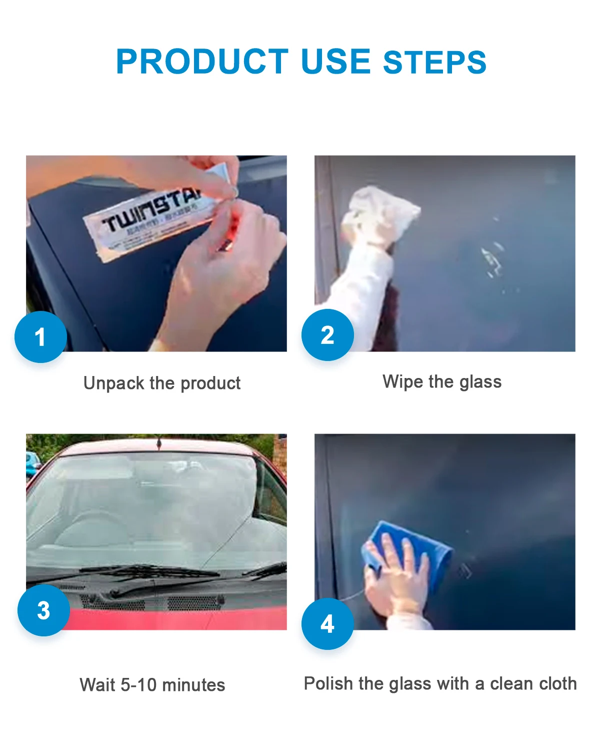 
New Car Glass Oil Film Remover Cleaner Car Cleaning Wash Windshield Cleaner Oil Removal Film Removal Stains Cleaning Supplies 