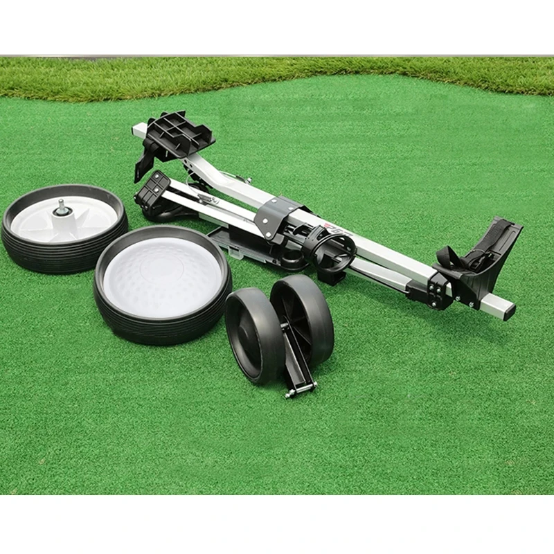 Foldable Golf trolley with water bottle