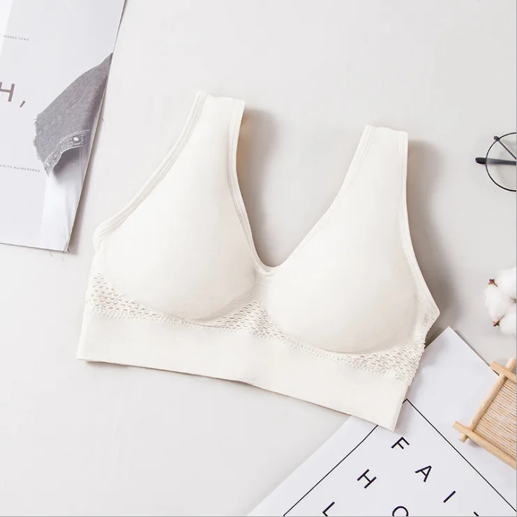 Genie bra breathable hole running yoga sports bra beauty back sports underwear bra