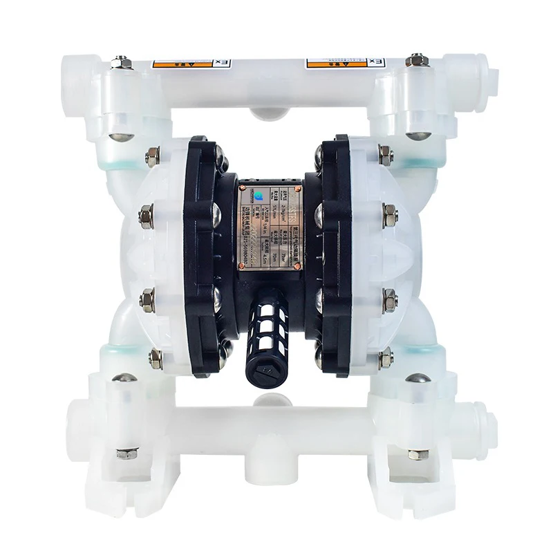 HICHWAN QBY3-25S PP air-operated double diaphragm pump membranes Pneumatic Water Pump