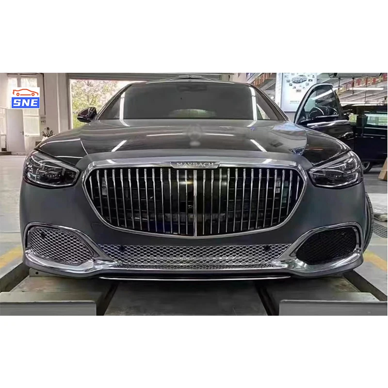 Tuning Auto Parts Body Kit Front Bumper Lip Car Hood Fender Bumper Body Kit For Mercedes Benz W212 S Class To W213 Maybach