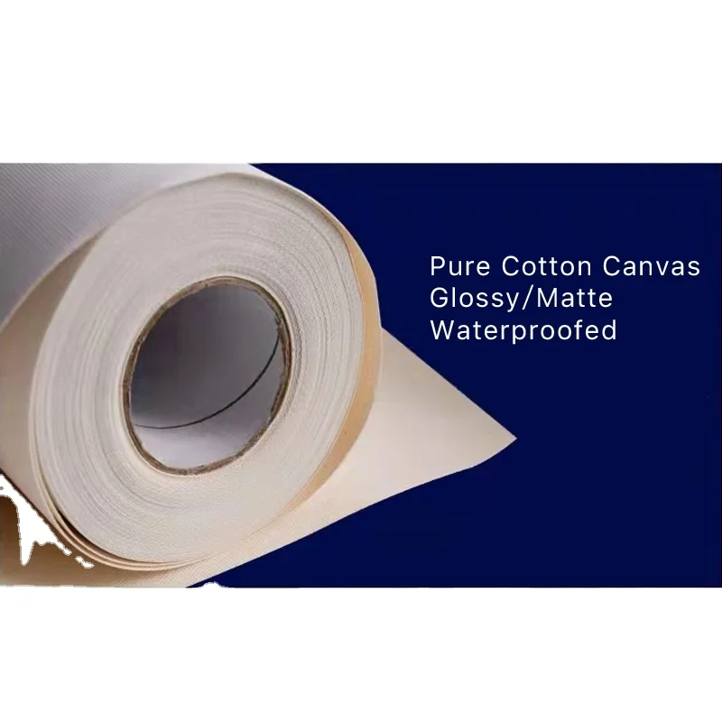 Оптовая продажа 380 г пустые художественные холсты в рулоне растягивающиеся хлопковые для покраски досок