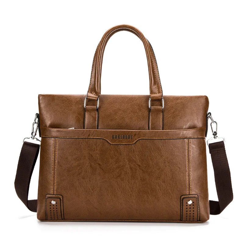 2021 Men Shoulder Crossbody Bag Handbag PU Leather Bag For Men