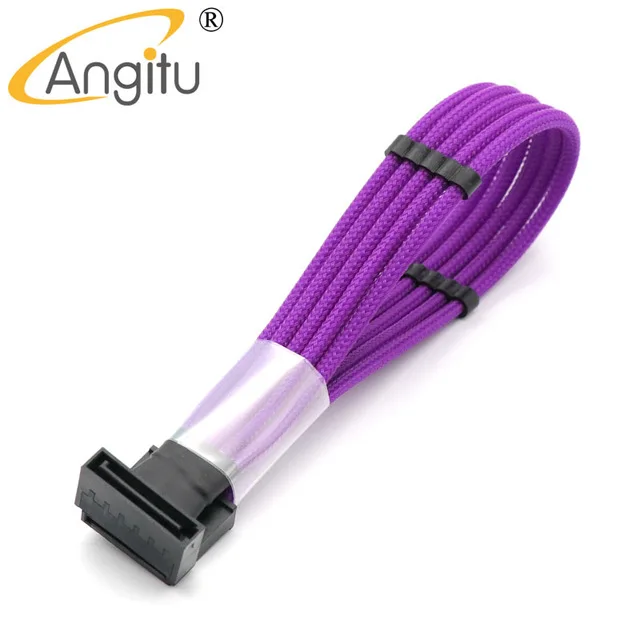  Высококачественный 18awg 30 см/12 дюймов 15p Sata разъем «Мама-папа» индивидуальный кабель