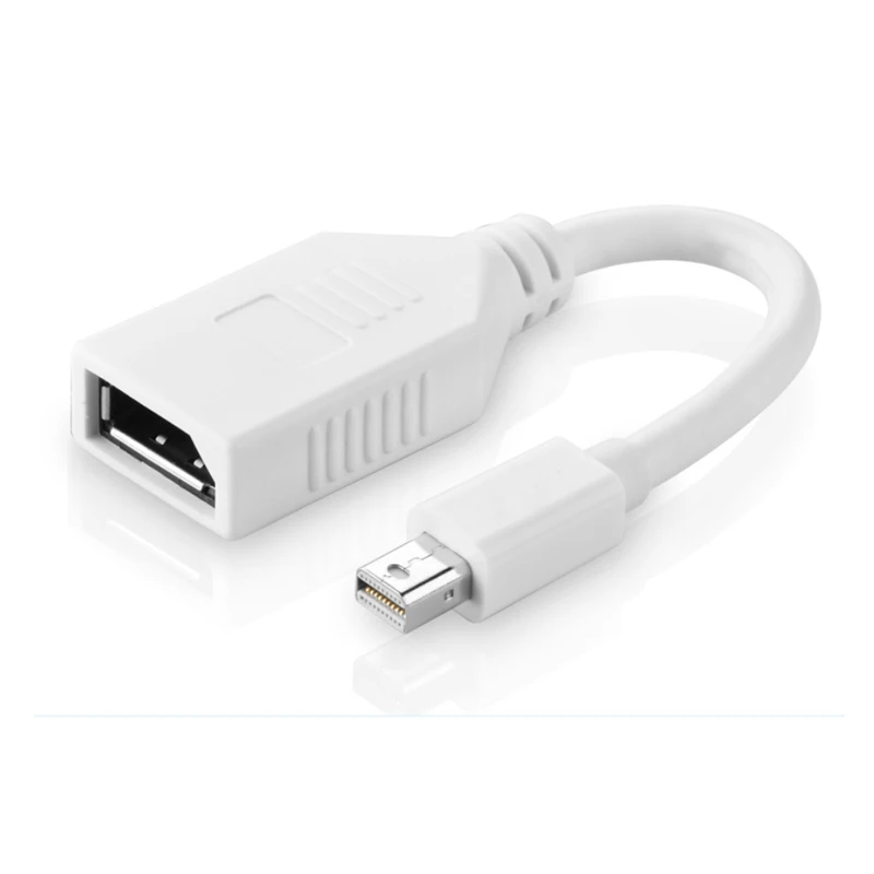 FARSINCE  Mini DisplayPort 1.2 (Thunderbolt 2) to DisplayPort converter Mini dp to dp adapter 4K 60hz