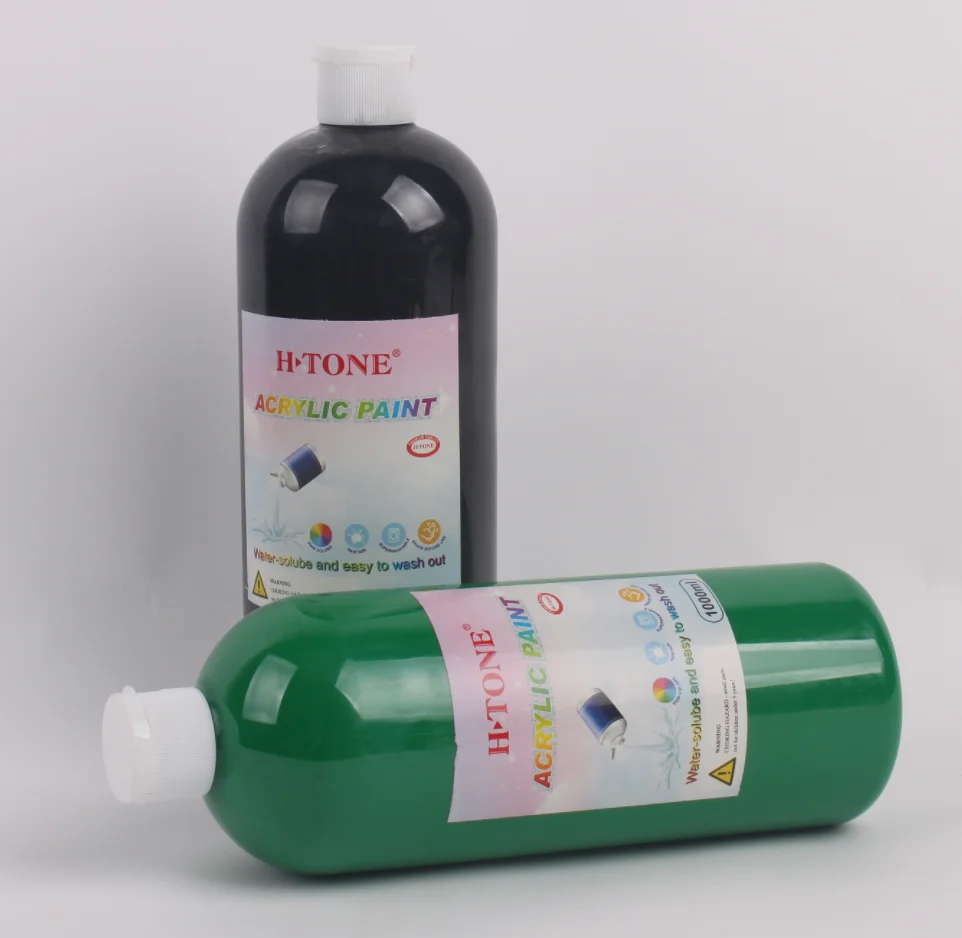H-TONE High Quality Colors Eco-Friendly 1000ML Watercolor Paint