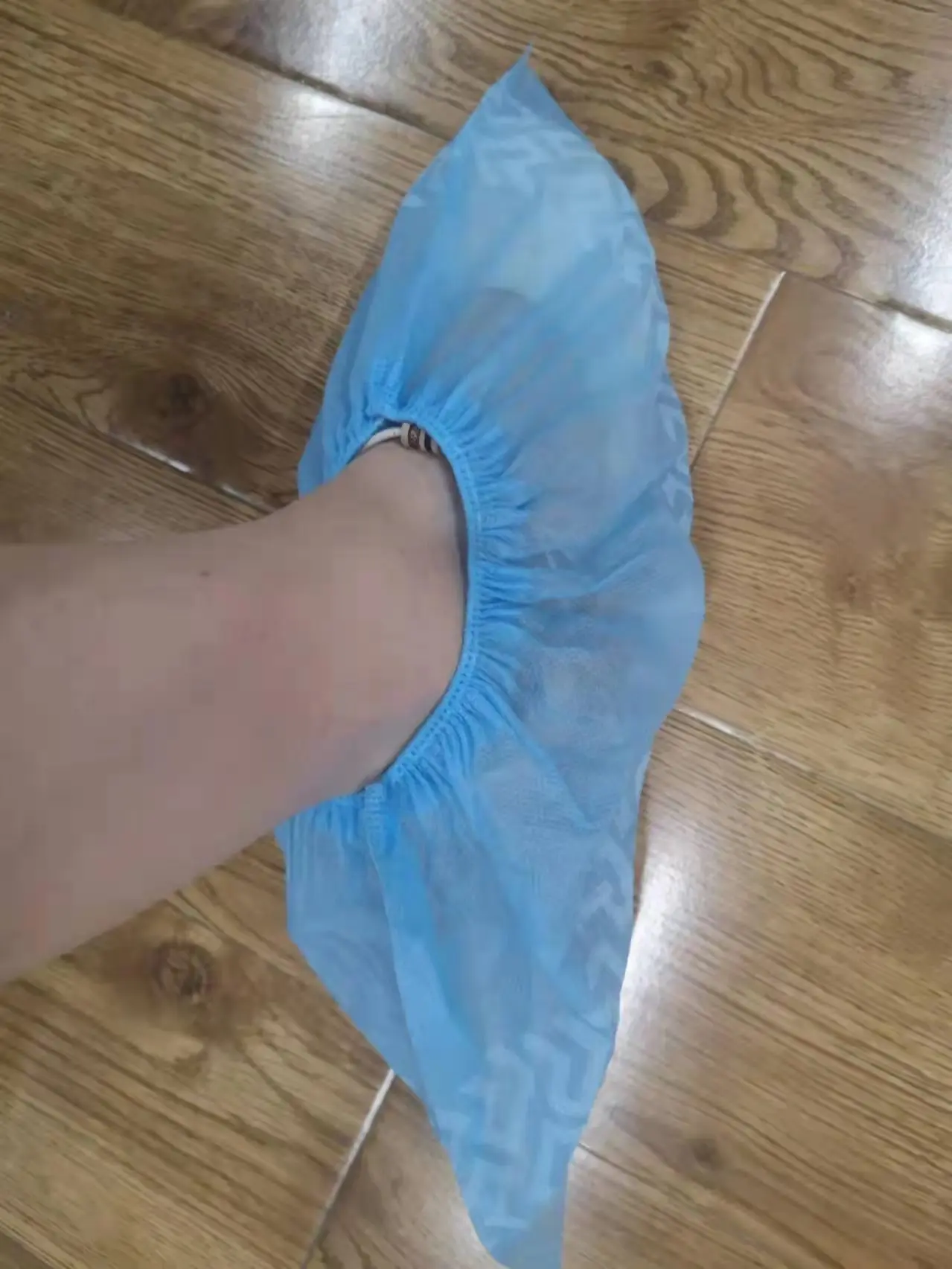 Factory Direct Sales Disposable Shoe Covers Plastic Anti-Dust Overshoes Foot Covers Anti Protective Shoe Covers