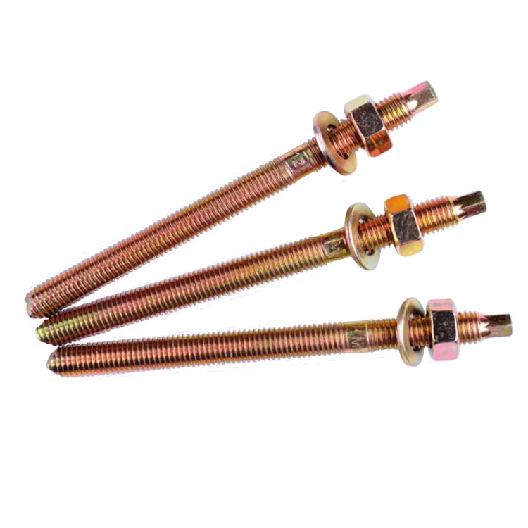 
Chemical Anchor Bolt Carbon Steel Zinc Plated 