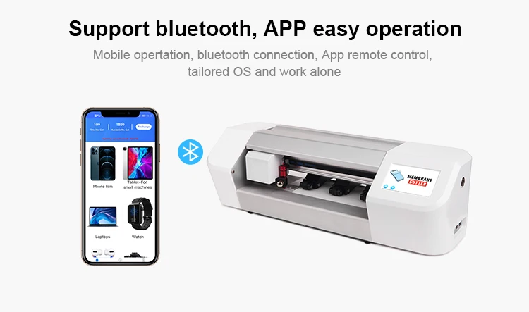 Mobile Tablet Laptop Protective Film Plotter Hydrogel Film Cutting Machine Smart Phone Skin Sticker Plotter Cutter For Iphone 14