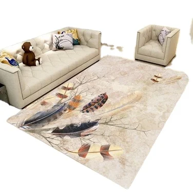 Hot Selling Multi Element Printing Center Carpet Living Room Home Decor Carpet Rugs
