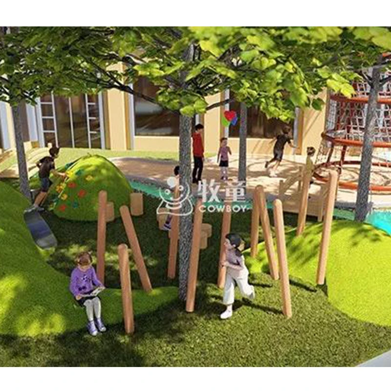 COWBOY outdoor playground equipment kids slide activity park kindergarten nursery preschool playground