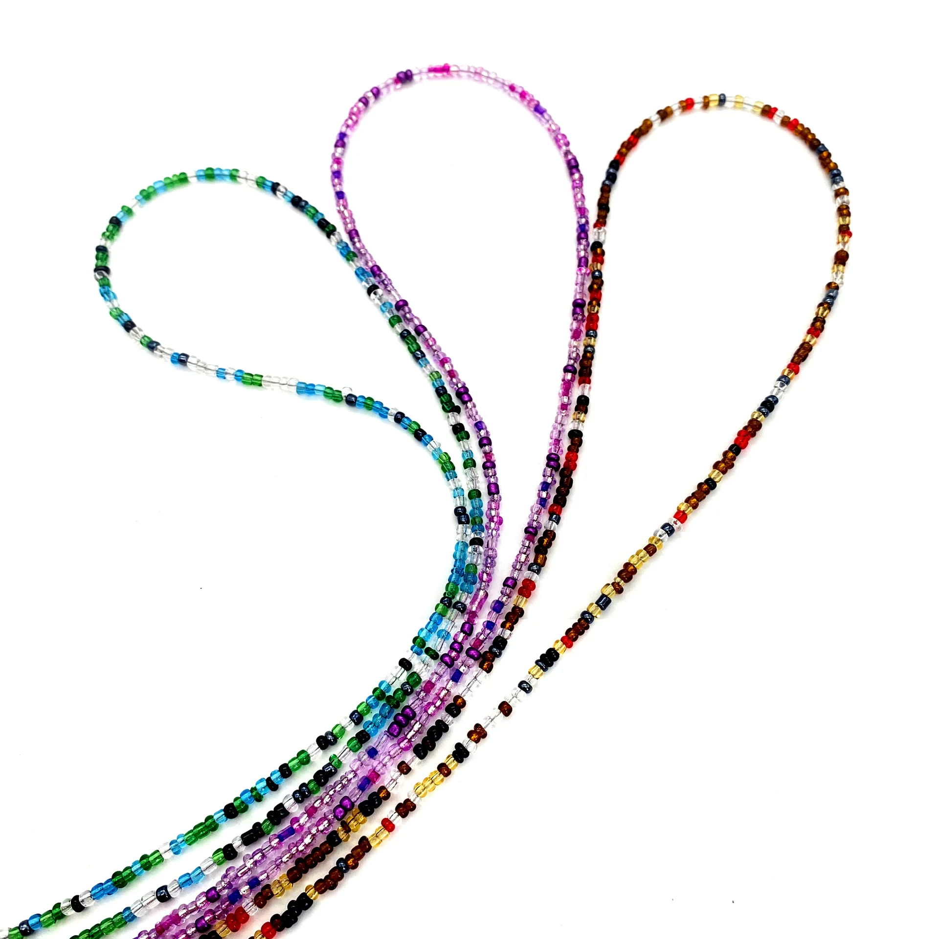 2021 Fashion New Cute Colorful Glass Beads Handmade Glasses Chain For Women And Men Girls Mask Chains Jewelry Multiduty Rope