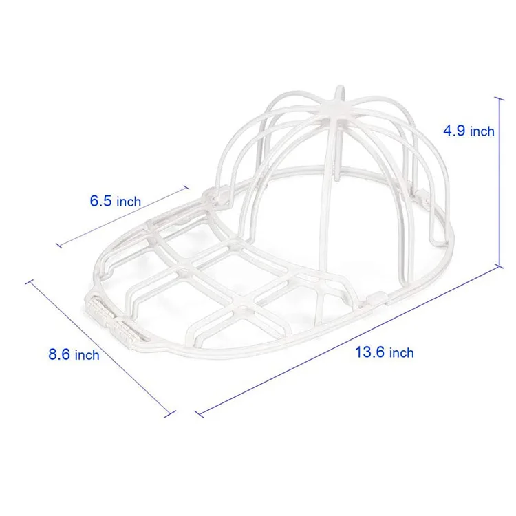Baseball Cage Cleaning Dishwasher Mold Dryer Insert Plastic Protector Flat Bill Rack Brim Holder Machine Cleaning Hat Washer