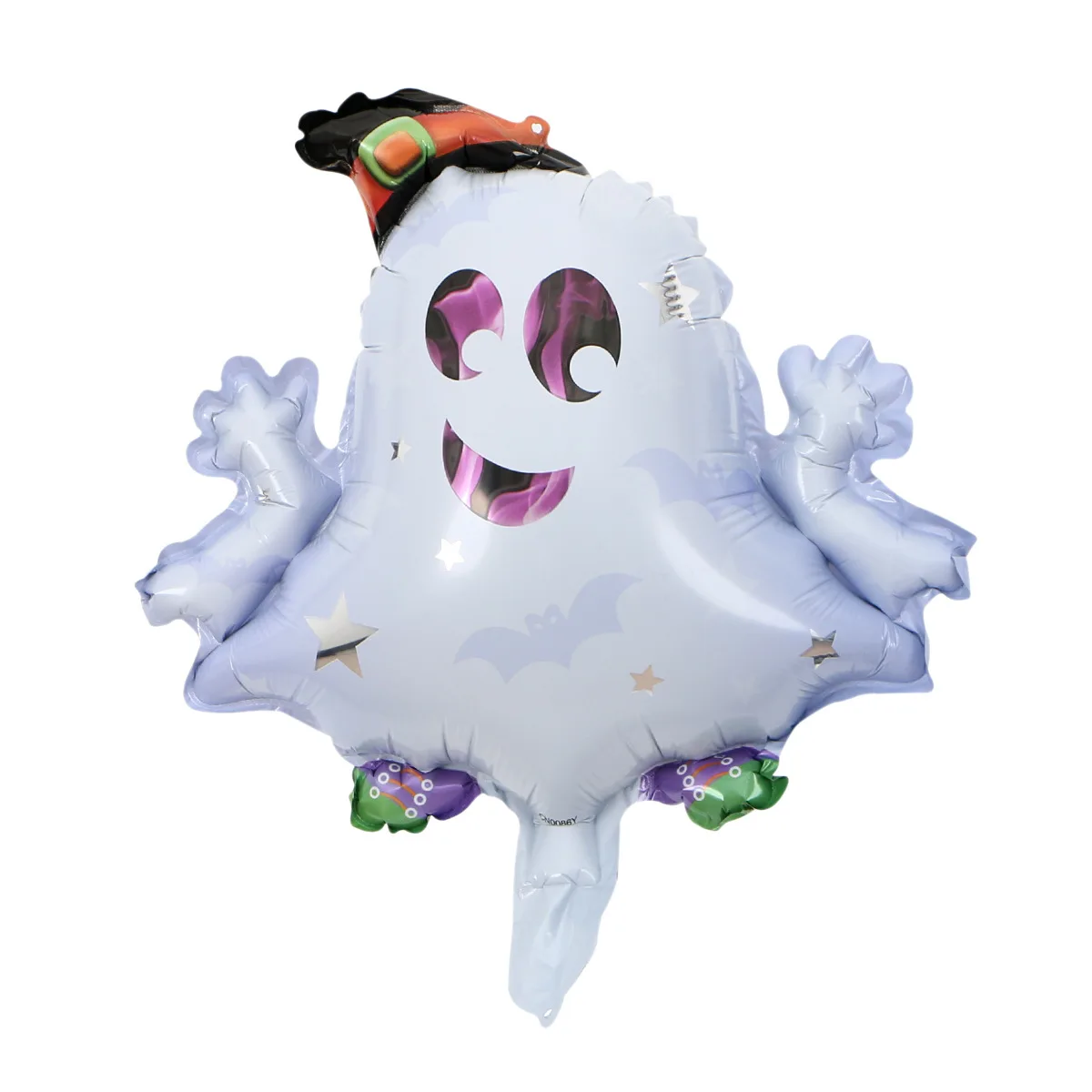 Mini Happy Halloween Themes Pumpkin Ghost Bone Skeleton Zombie Bat Witch Cat Spider Balloons Foil De Globos For Party Decoration