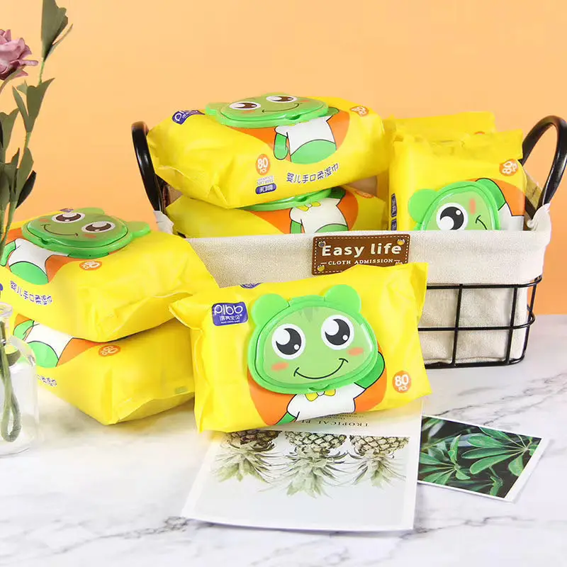 Customized brand label quality alcohol free 72pcs wipeswet quality 72pcs wet wipeswet 72pcs wipeswet