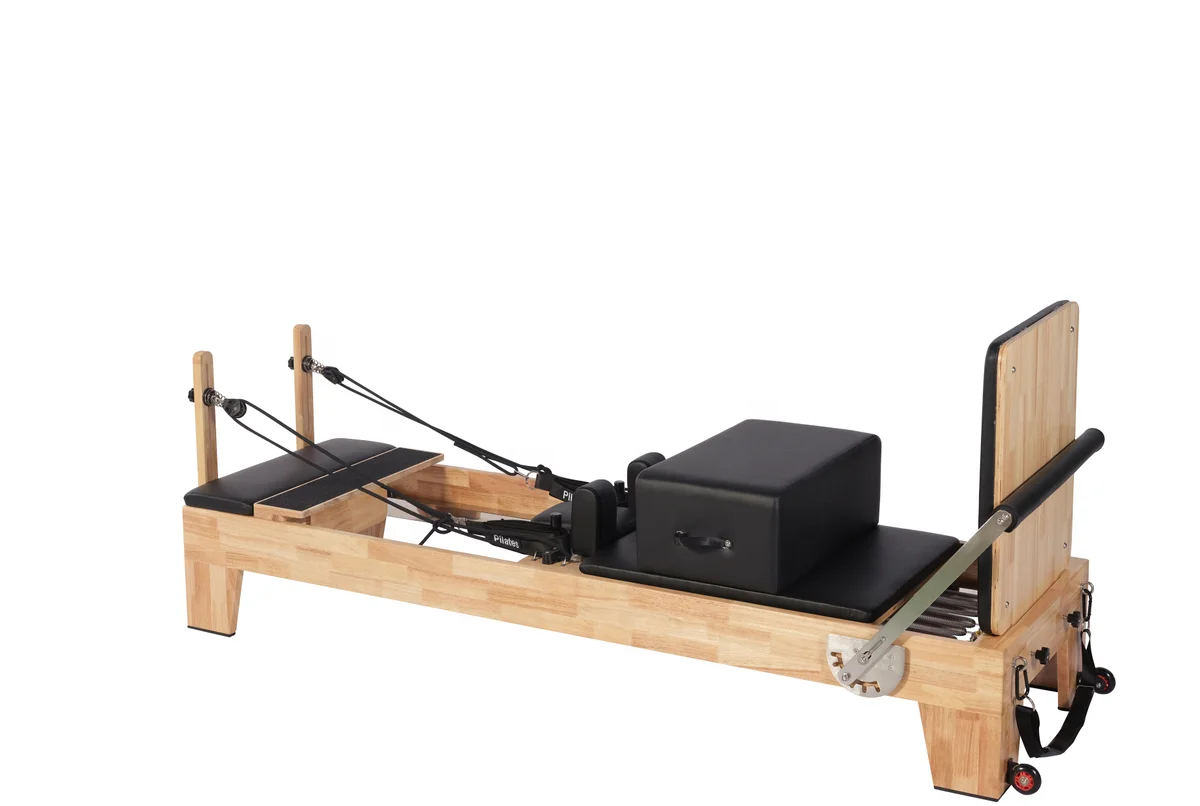 commercial/home oak wood with springs hot Selling lightweight pilates reformer equipment
