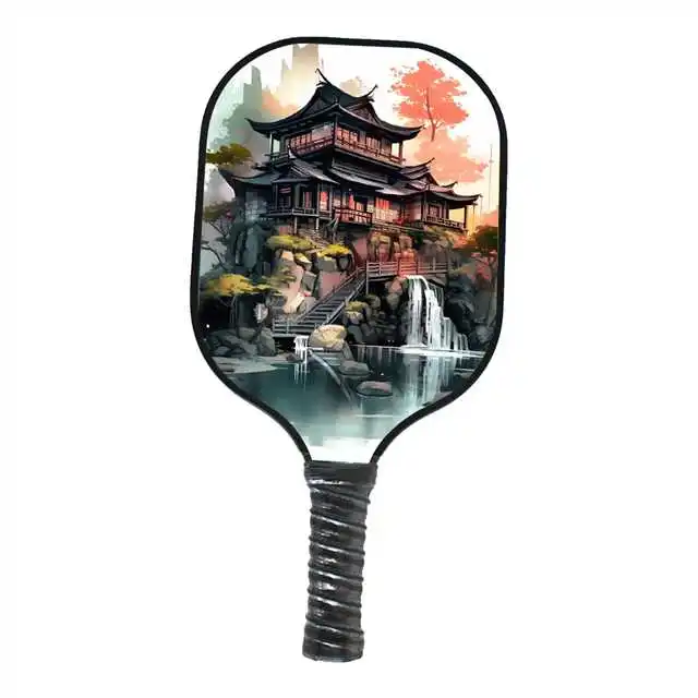 Pickleball Paddles Set of 2 - Graphite Surface with High Grit & Spin, USAPA Approved Lightweight Polymer Honeycomb