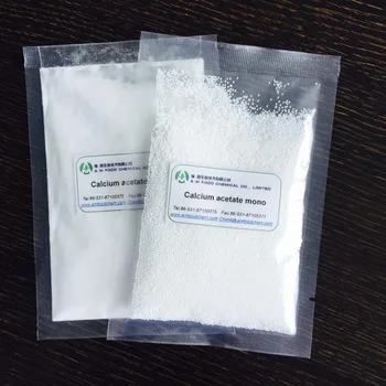 China factory quality food preservatives calcium acetate monohydrate